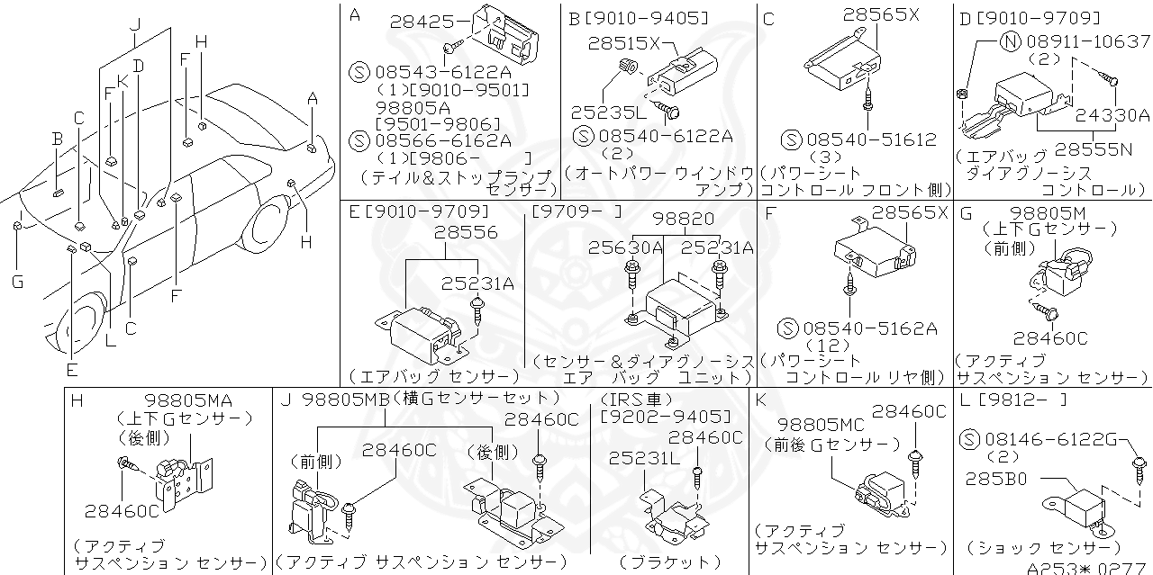 01281 00441 Nissan Grommet Nengun Performance