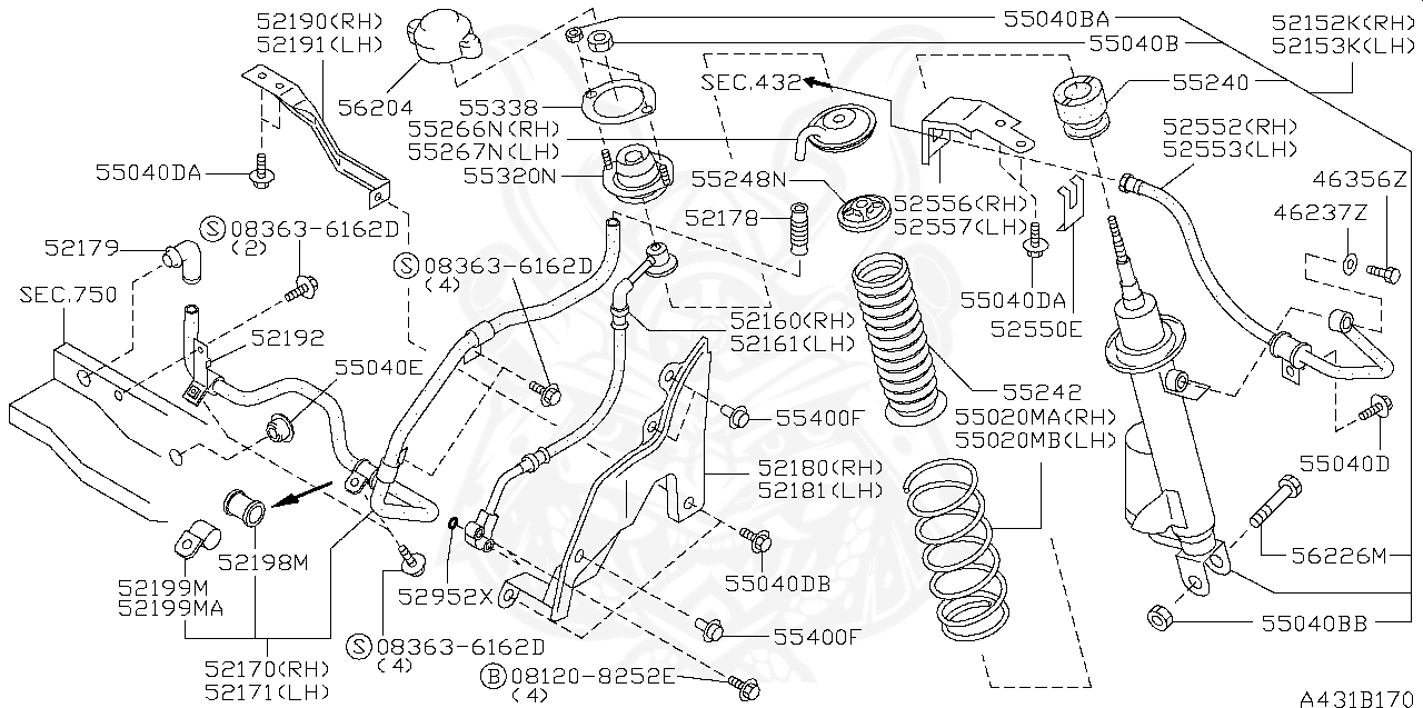 46237-a4600 - Nissan - Clutch Gasket - Nengun Performance