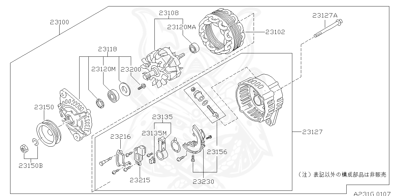 Nissan 23120 0m005