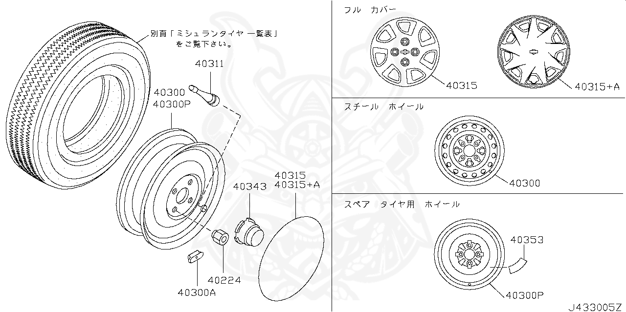 40224-V5510 - Nissan - Nut, Road wheel - Nengun Performance