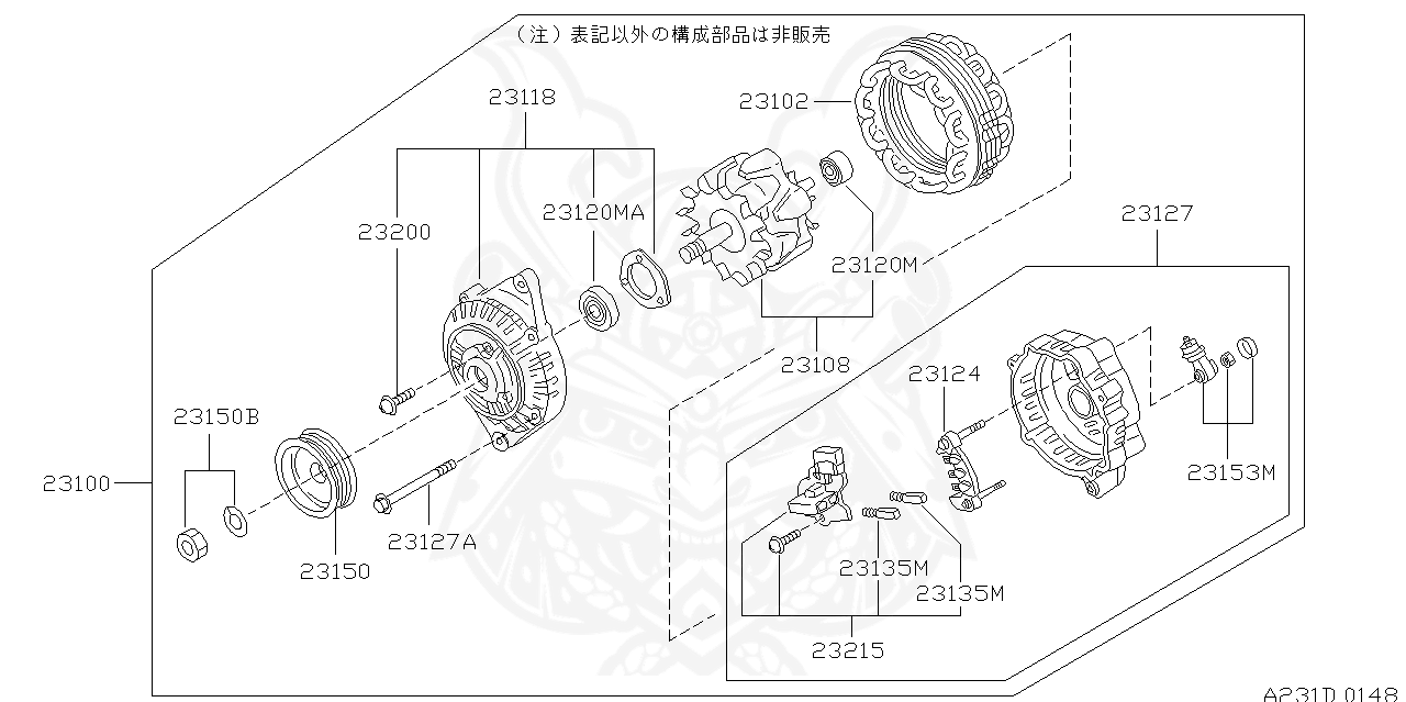 Nissan 23120 0m005