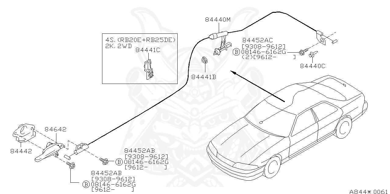 84656-50A10 - Nissan - Nut - Nengun Performance