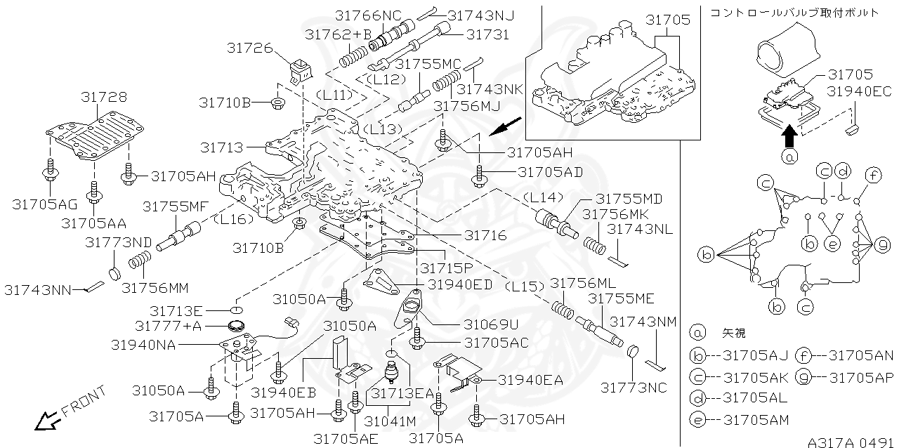 Nissan 31526 3jx9e