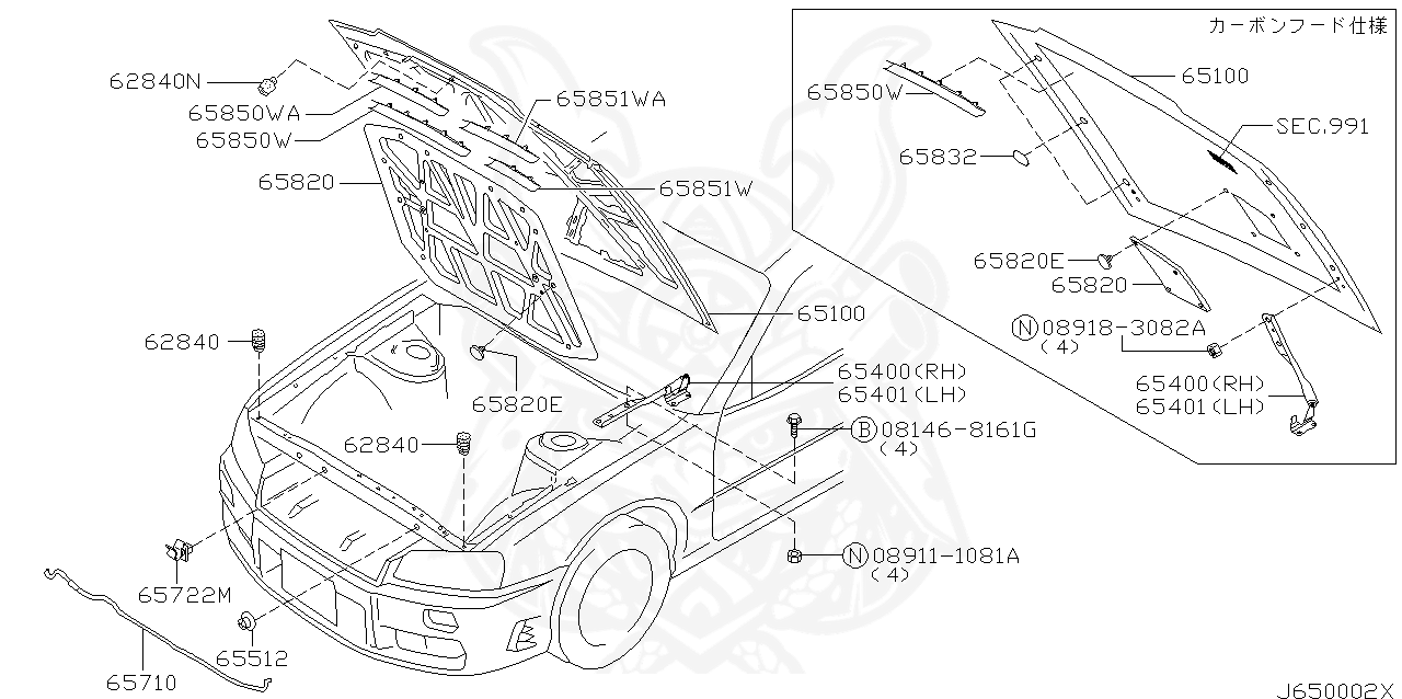 413 Nissan Hood Nengun Performance