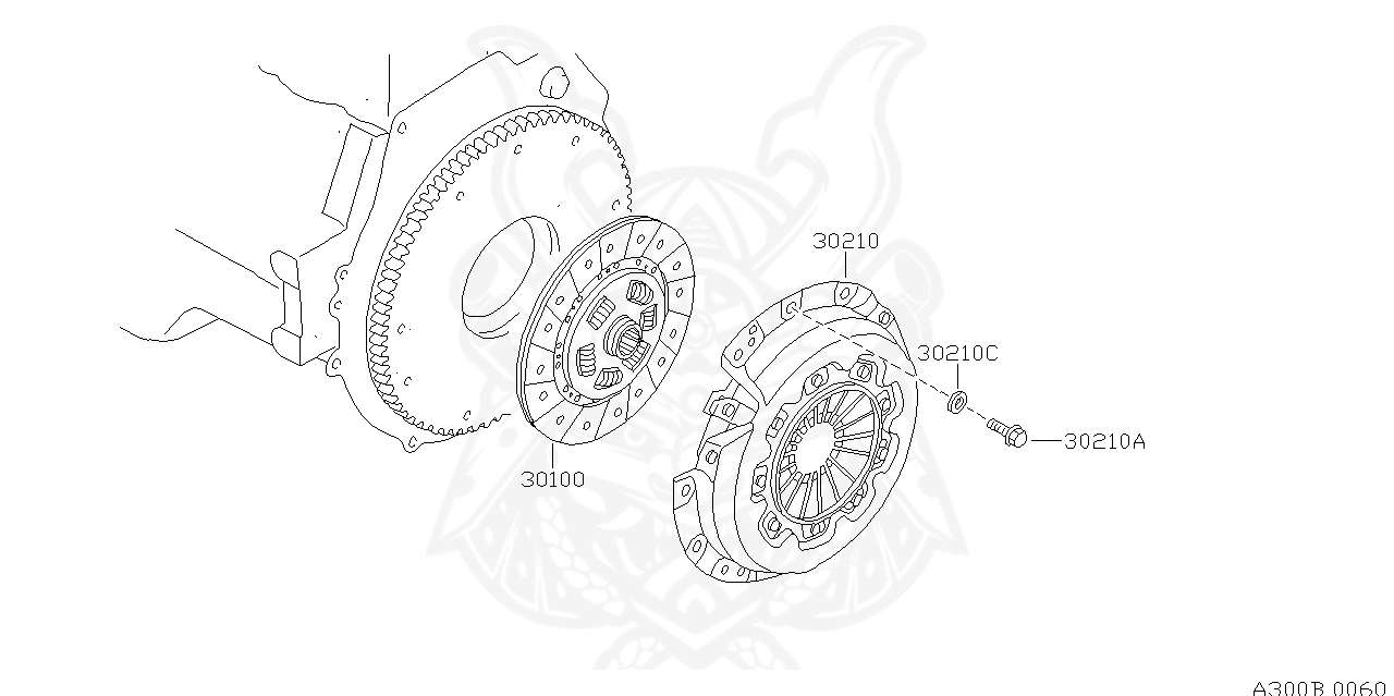 Nissan - Washer, Clutch Cover Bolt