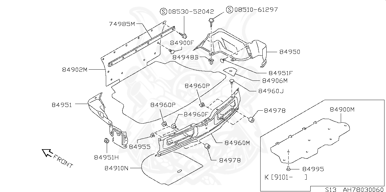 Nissan 17522 10v00