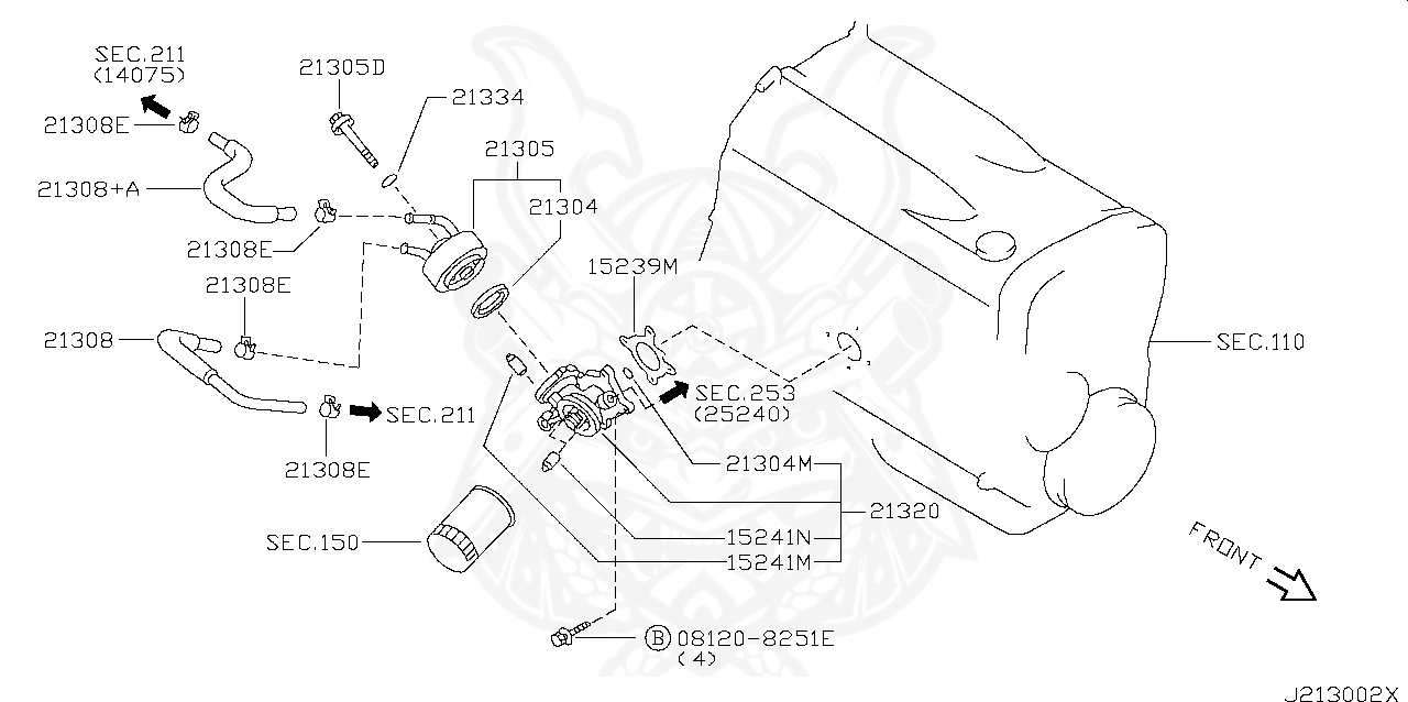 16439-17B00 - Nissan - Clip - Nengun Performance