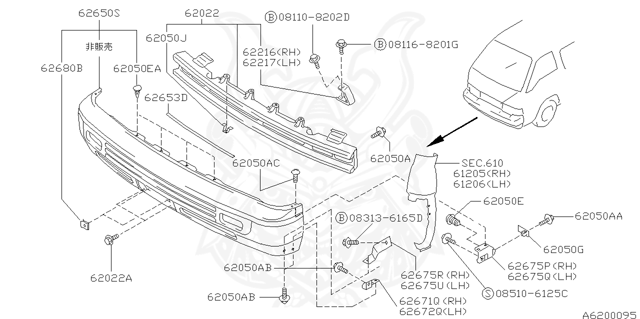 01241-01051 - Nissan - Nut, Spring - Nengun Performance