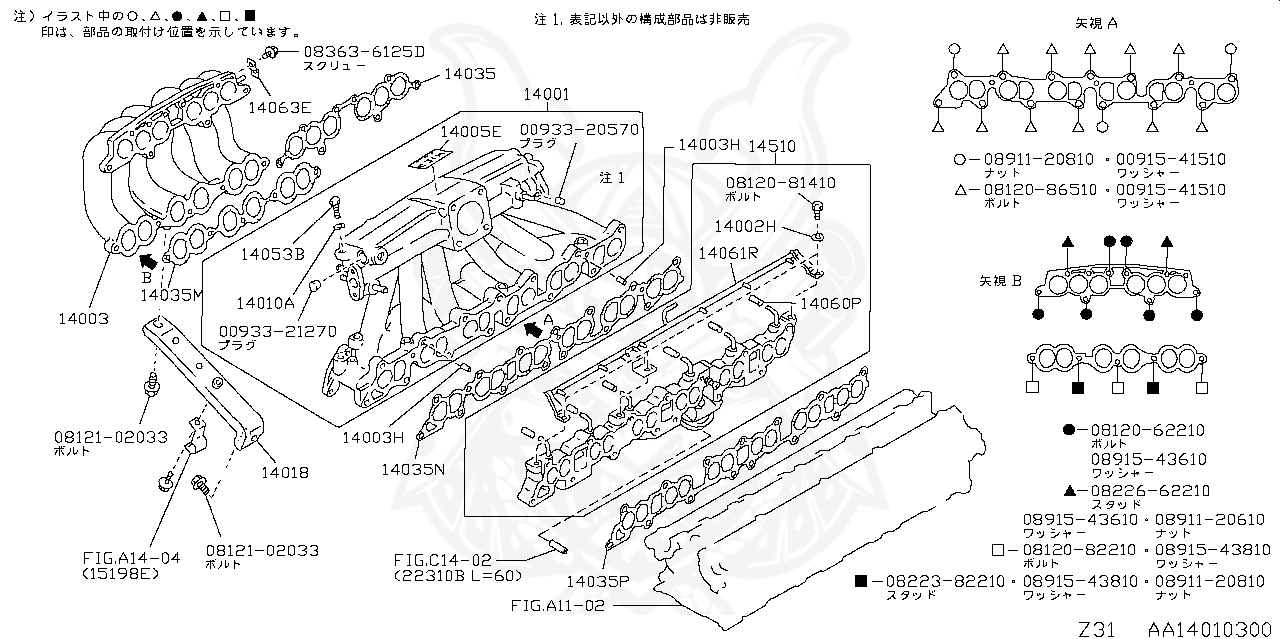Nissan - Valve Assembly, Power (Variable)