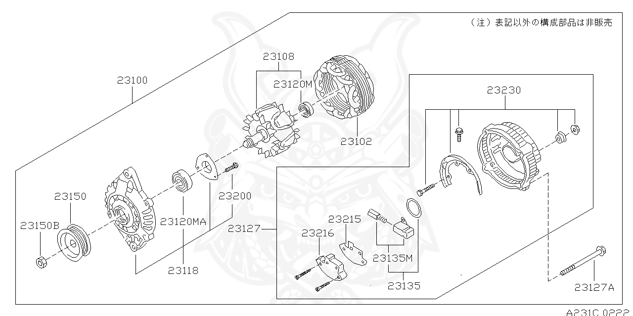 Nissan 23120 0m005