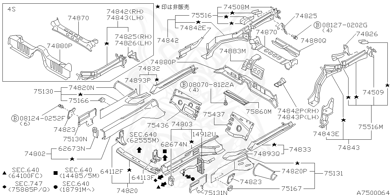 08127 0202g Nissan Bolt Nengun Performance