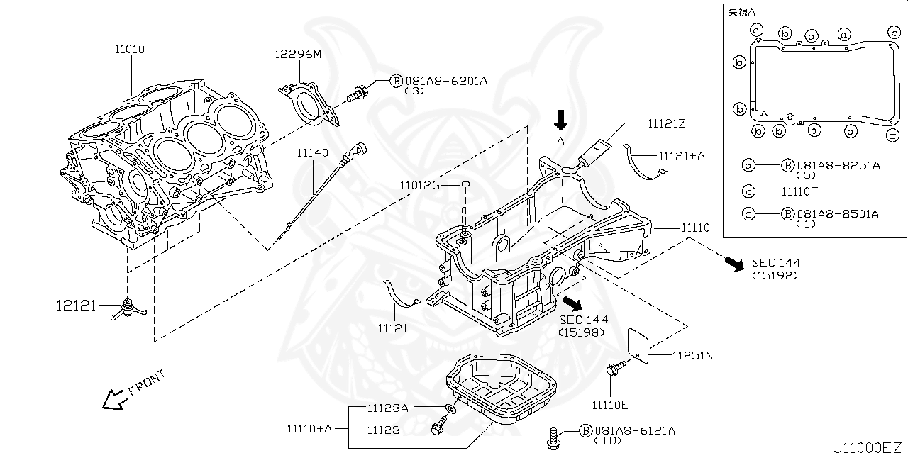 Nissan - Washer, Drain Plug Engine Oil Pan