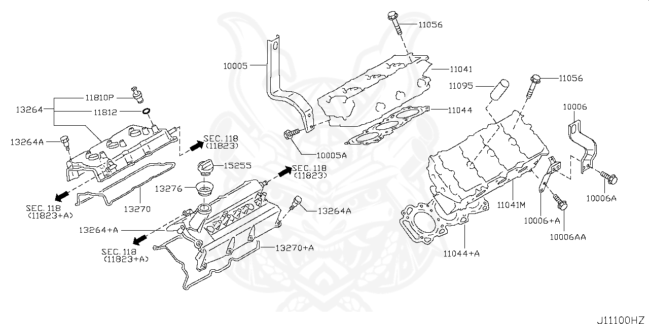 Nissan - Bolt, Rocker Cover