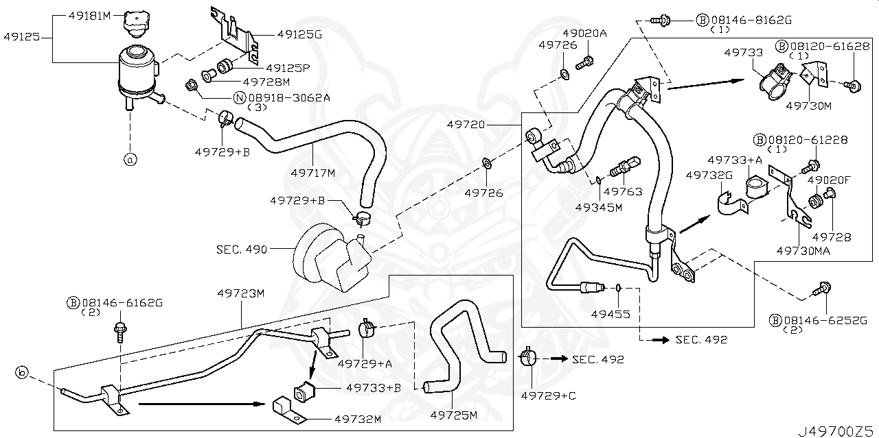 49745-01E00 - Nissan - Seal, O Ring - Nengun Performance