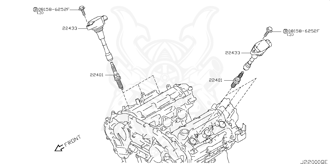 6 x Ignition Coils for Nissan Skyline V36 370GT 2007 on VQ37VHR 6 x Ignition Coils for Nissan Skyline V36 370GT 2007 on VQ37VHR
