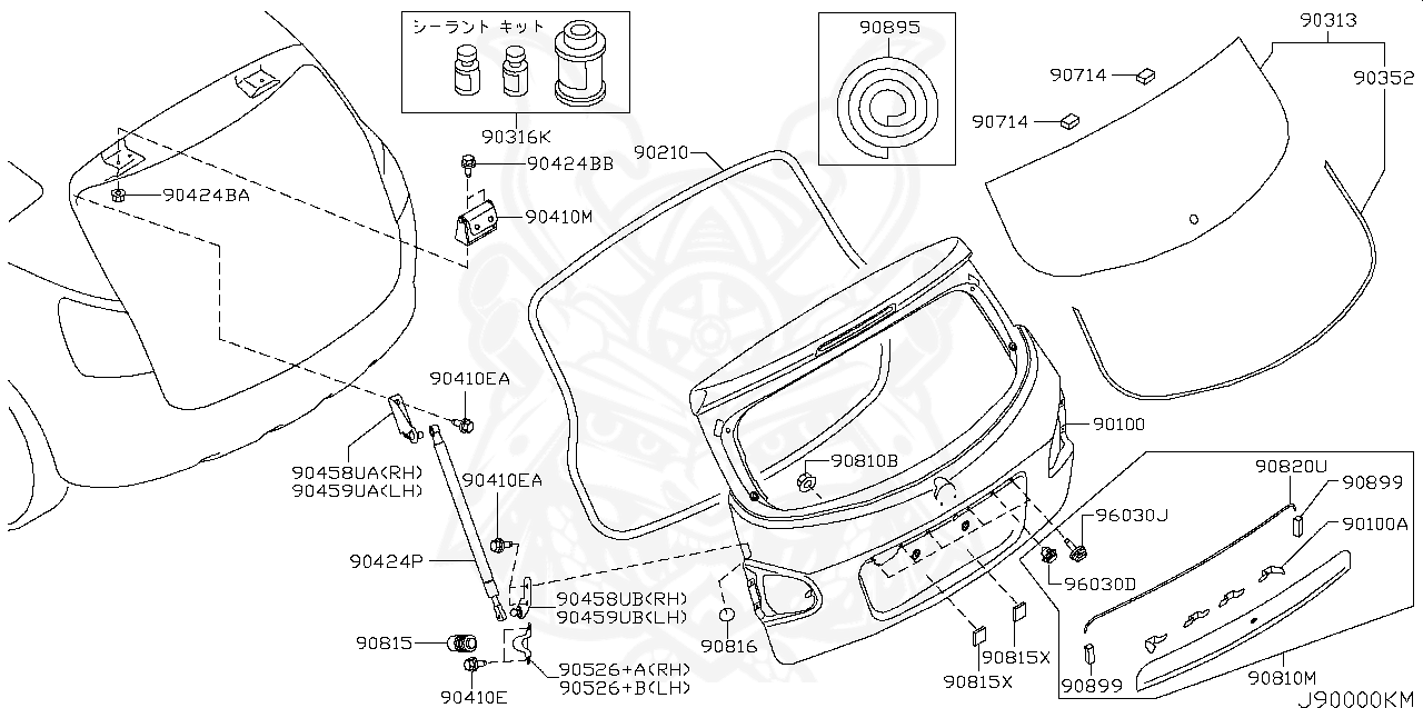 Nissan g2716 89900