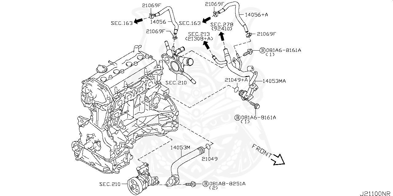 Nissan - Clamp