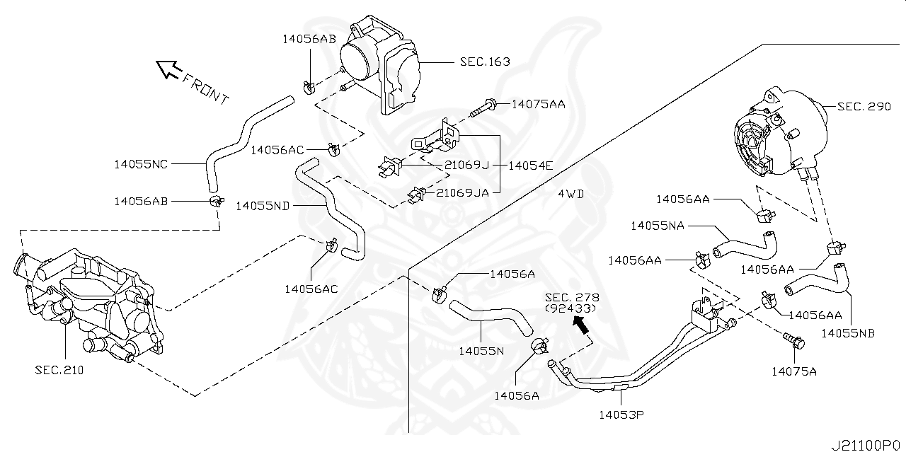 16439-56S0A - Nissan - Clamp - Nengun Performance