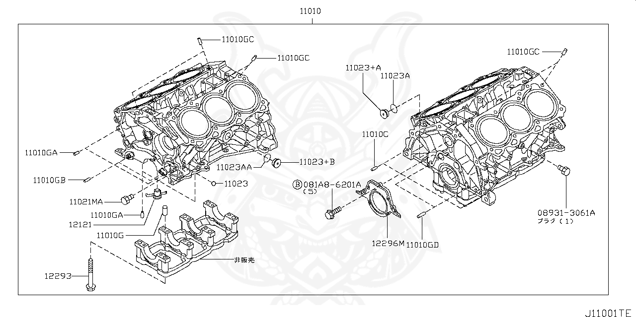 Nissan 11026 00qab