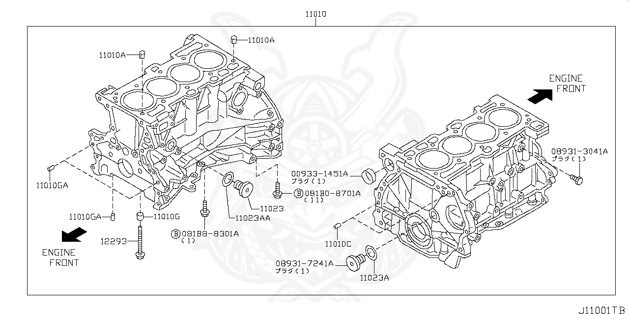 11026 1ca0a nissan