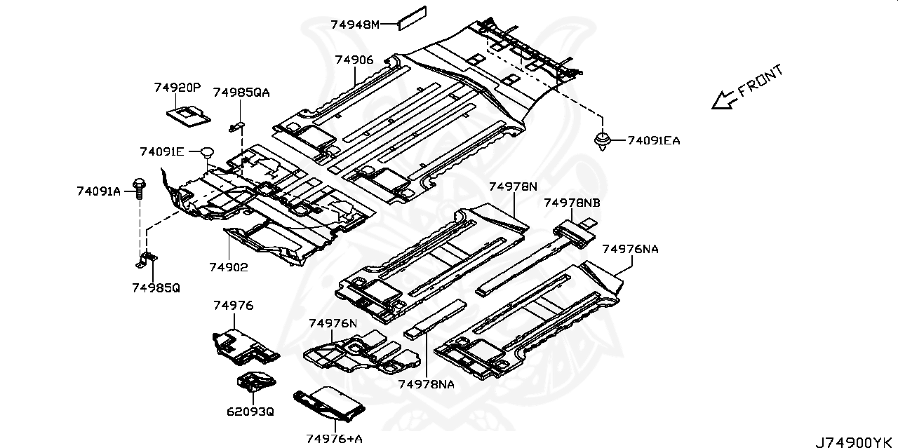 Nissan 74985 40u00