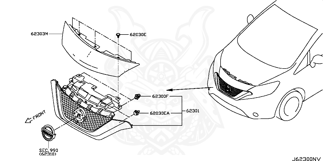 Nissan 01553 10501