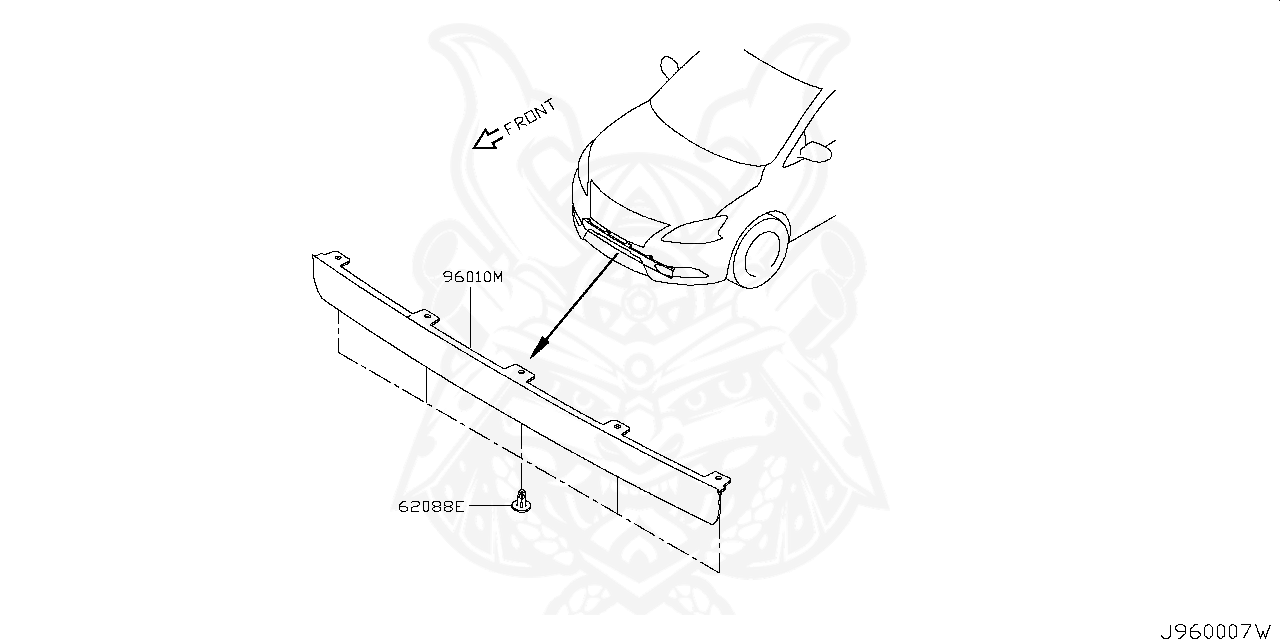 Nissan 01553 10501