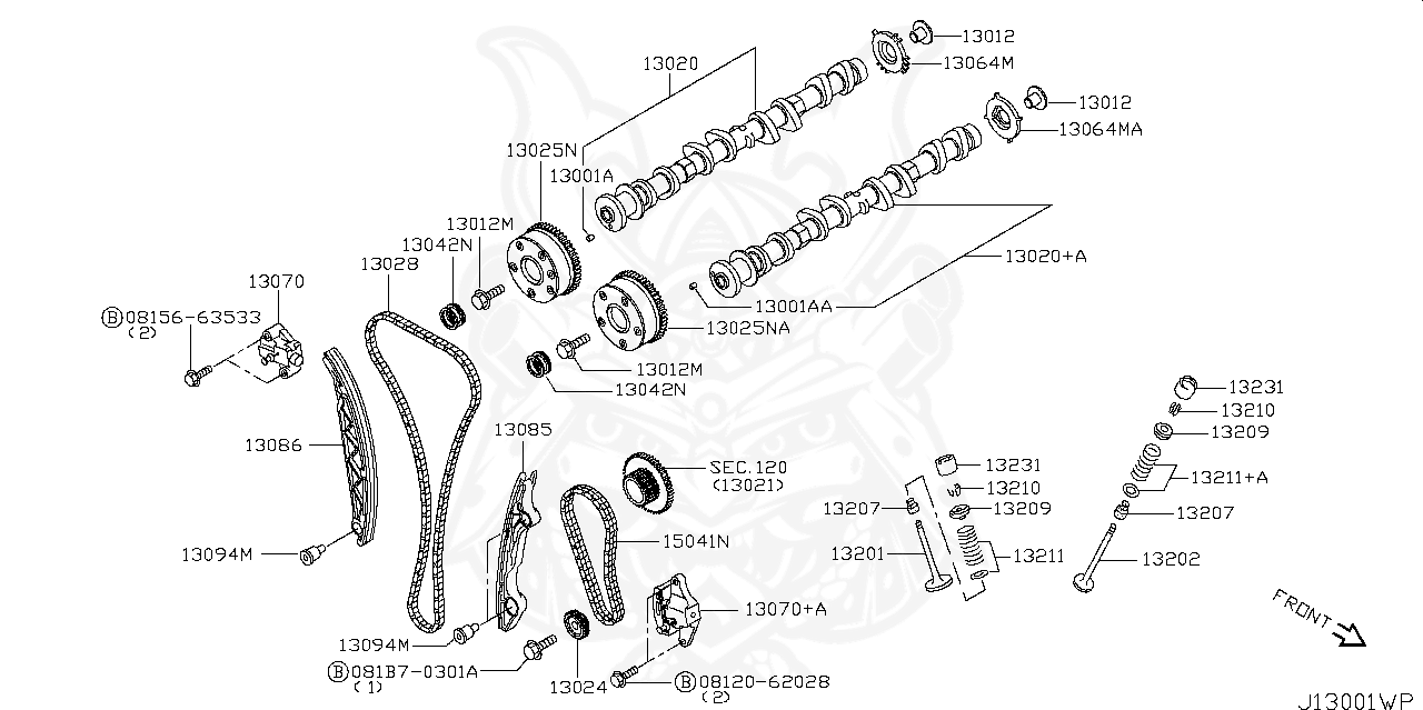 Nissan 13042 6n200