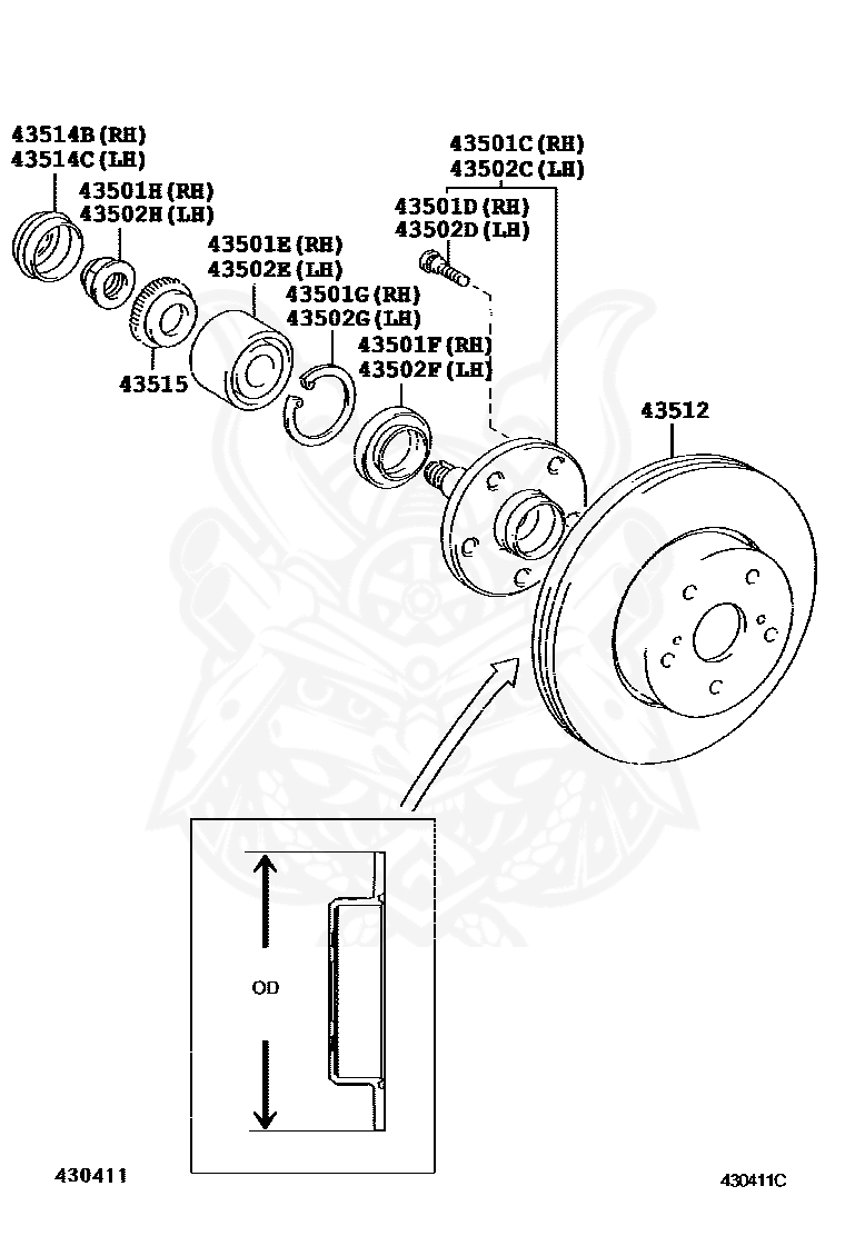 Toyota 90942 02070