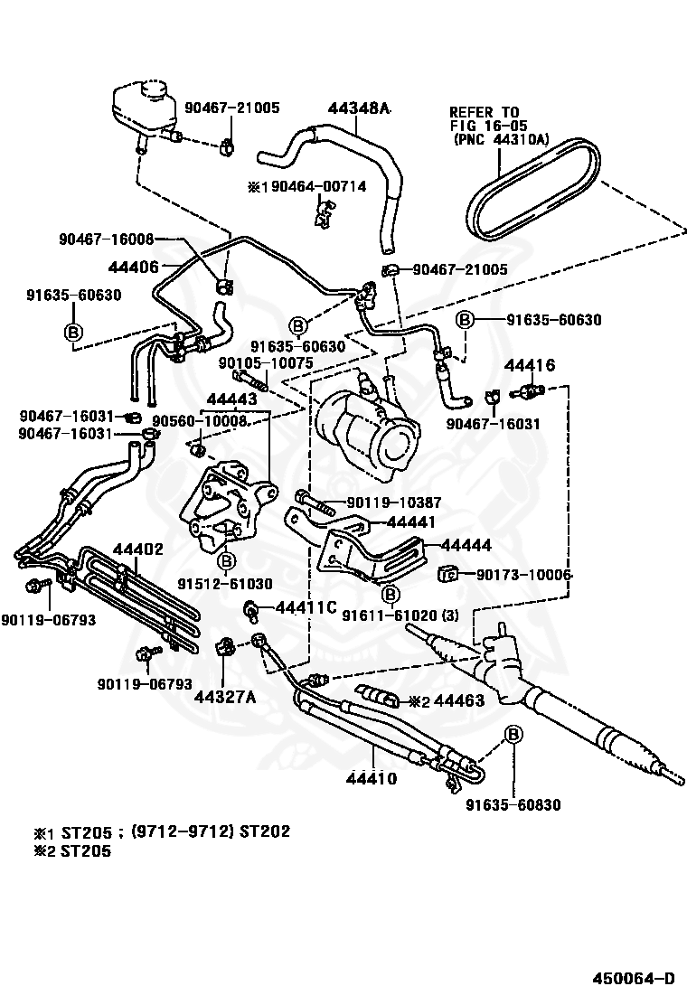 44327-30030 - Toyota - Gasket, Pressure Port, No.1 - Nengun Performance