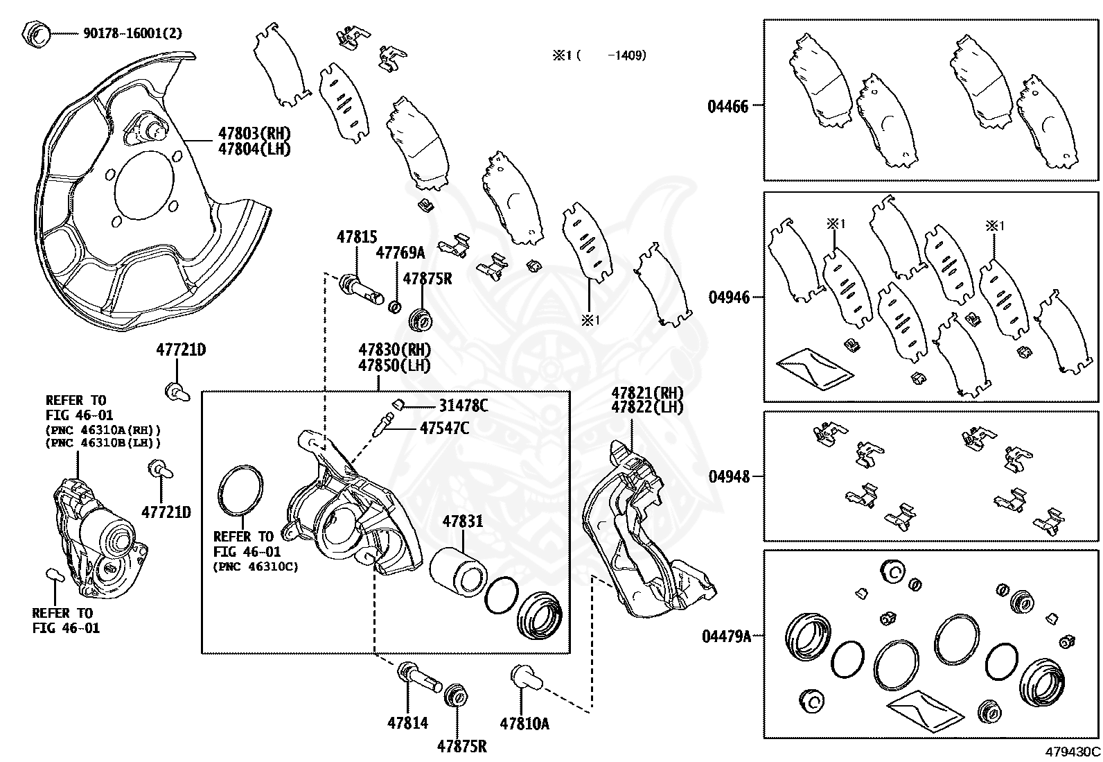 Toyota 47769 50010