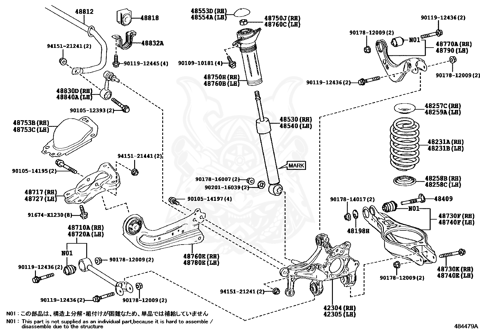 90178-12009 - Toyota - Bolt - Nengun Performance