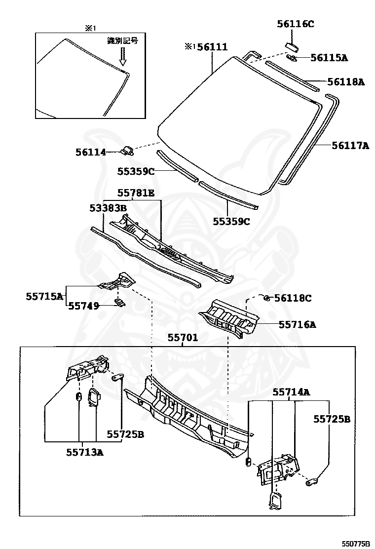 Toyota 56115 30100