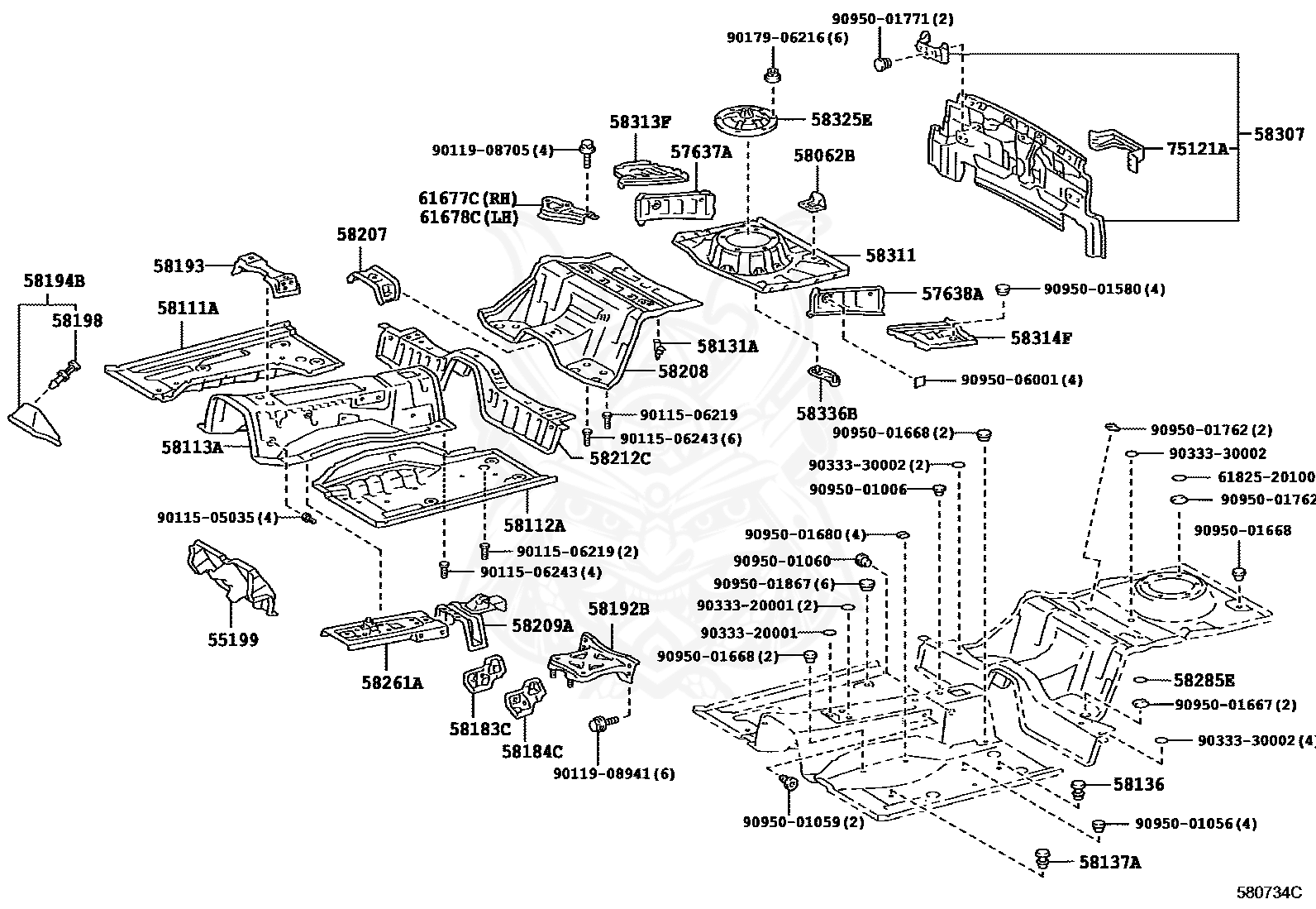 90950-01060 - Toyota - Plug, Hole - Nengun Performance