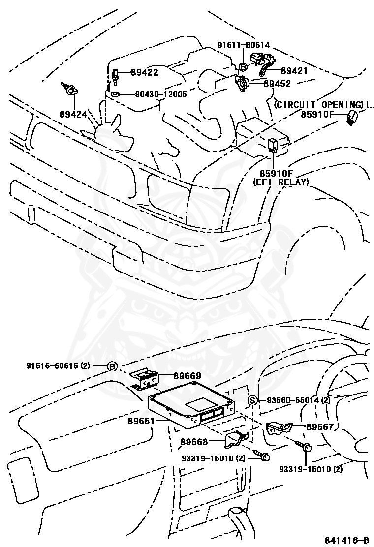 91611-B0614 - Toyota - Bolt - Nengun Performance