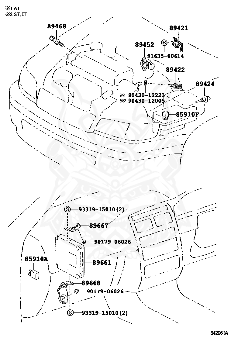 90430-12005 - Toyota - Gasket (for Fuel Pipe) - Nengun Performance