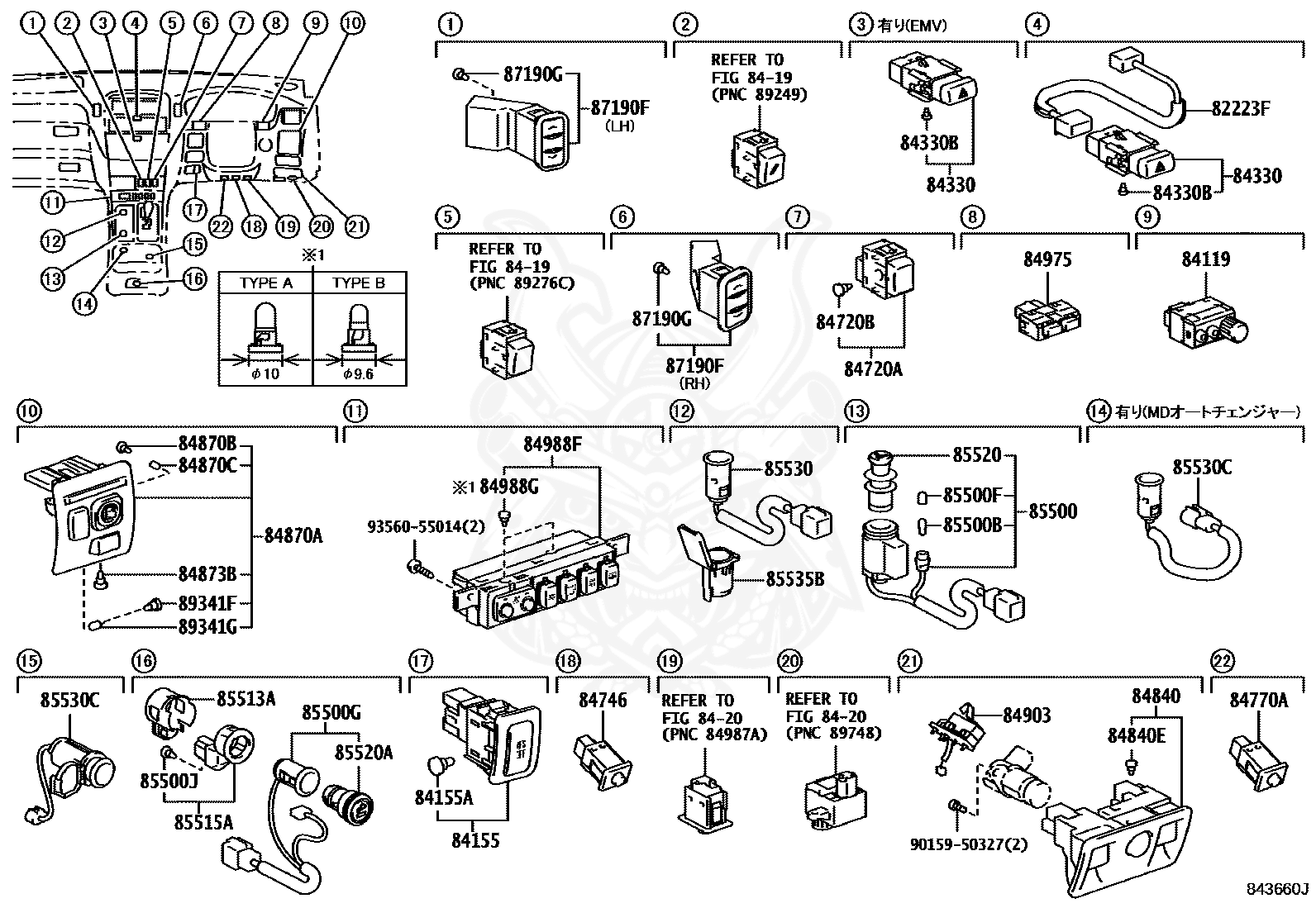 90981-11018 - Toyota - Bulb, Ash Receptacle Lamp - Nengun Performance