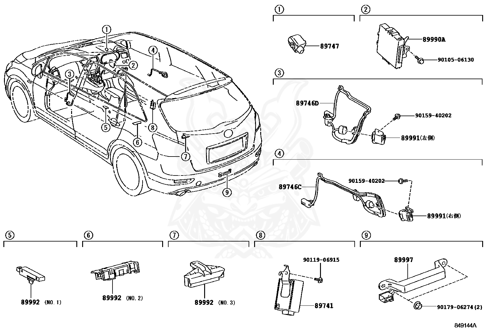 90179-06274 - Toyota - Nut - Nengun Performance