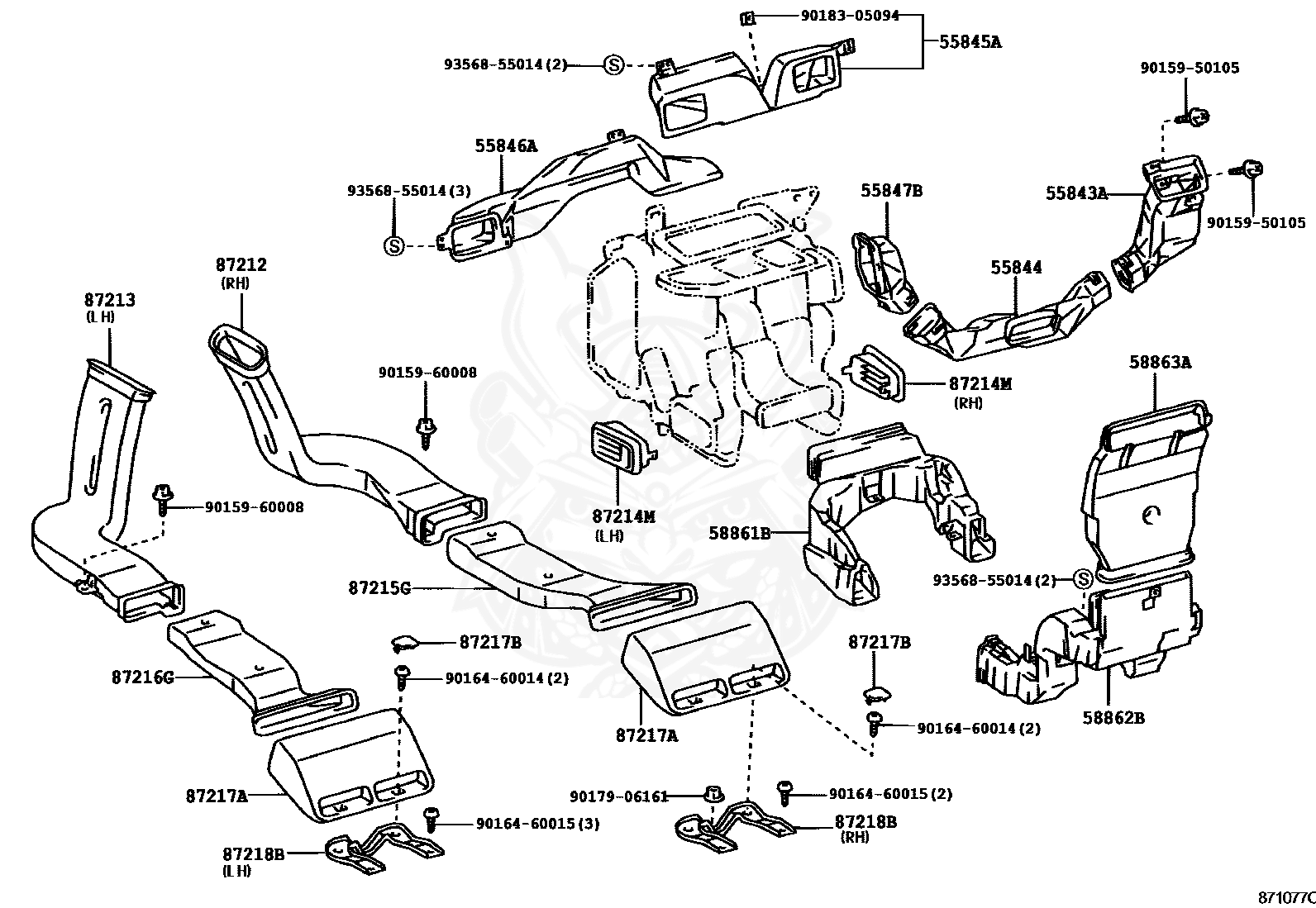 93568 55014 toyota