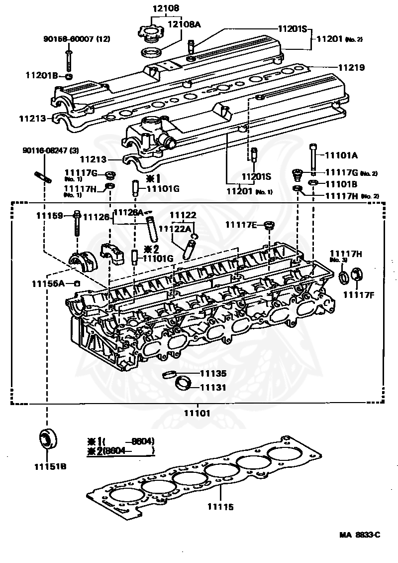 90253-11021 - Toyota - Pin, Ring (for Water Pump Set) - Nengun Performance