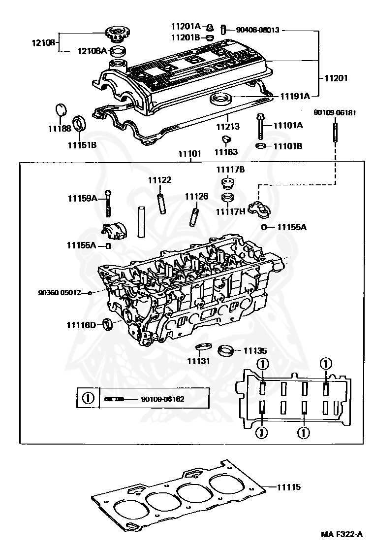 Toyotum 3 4 Head Engine Diagram - Complete Wiring Schemas