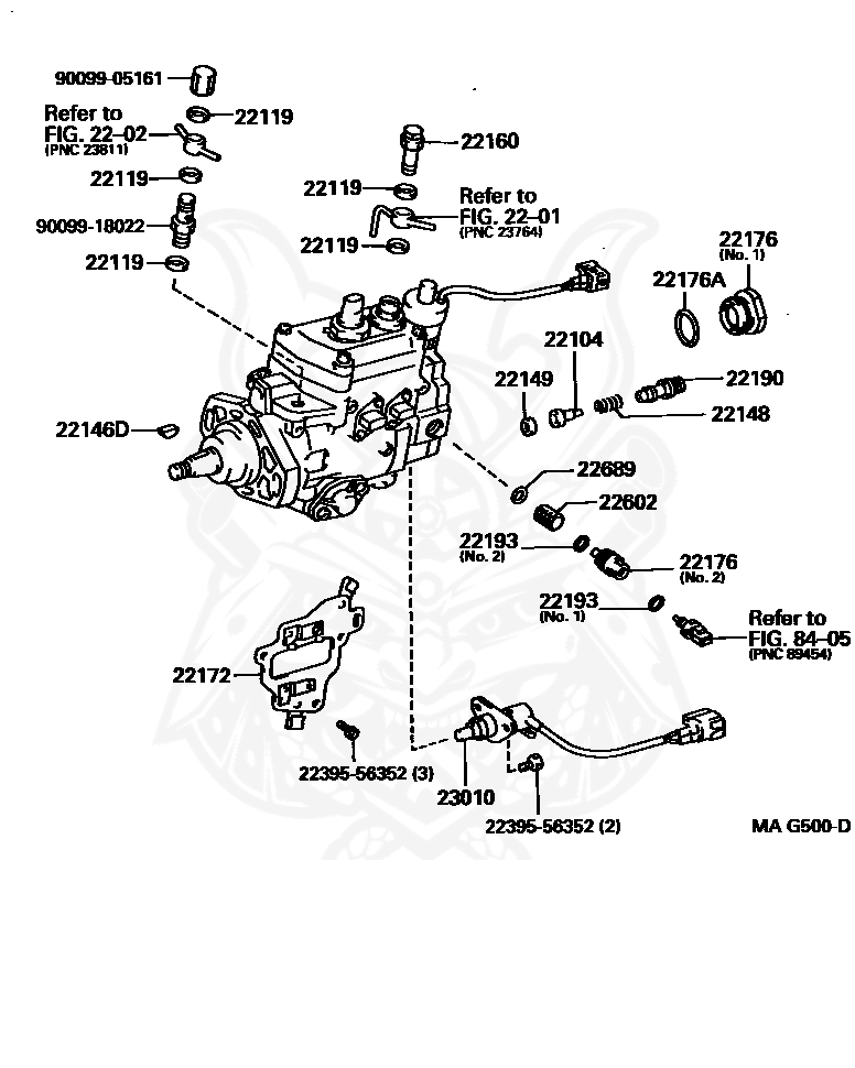Toyota Land Cruiser Prado Corolla Hilux Genuine Timing Control Valve