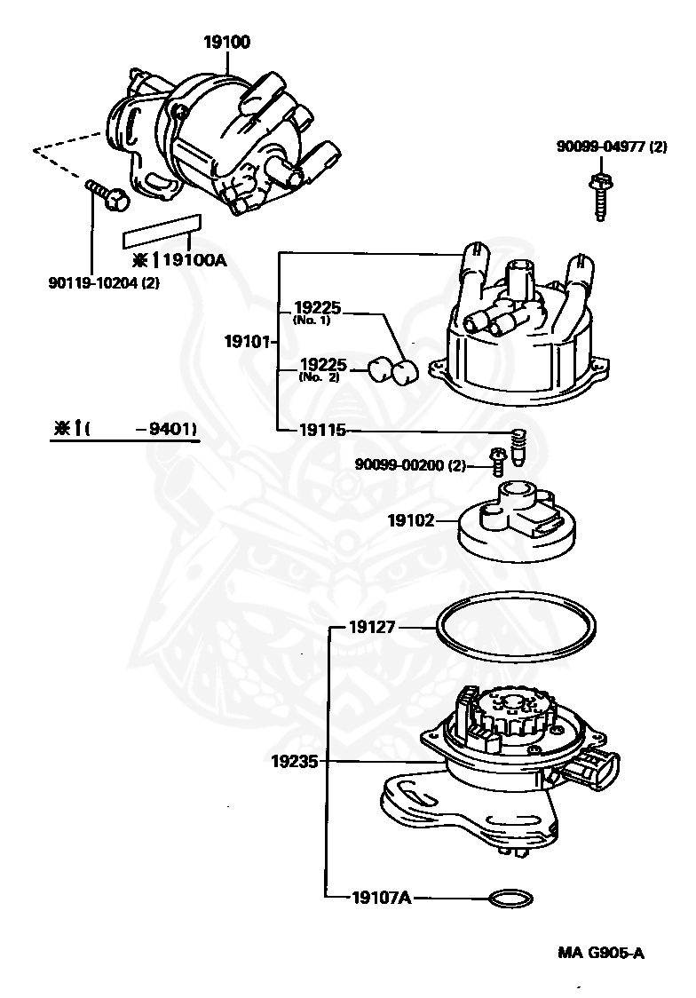 Car Truck Parts Toyota Oem Rotor 4age 4efte 3sge 2tzfe 3sgte Auto Parts Accessories