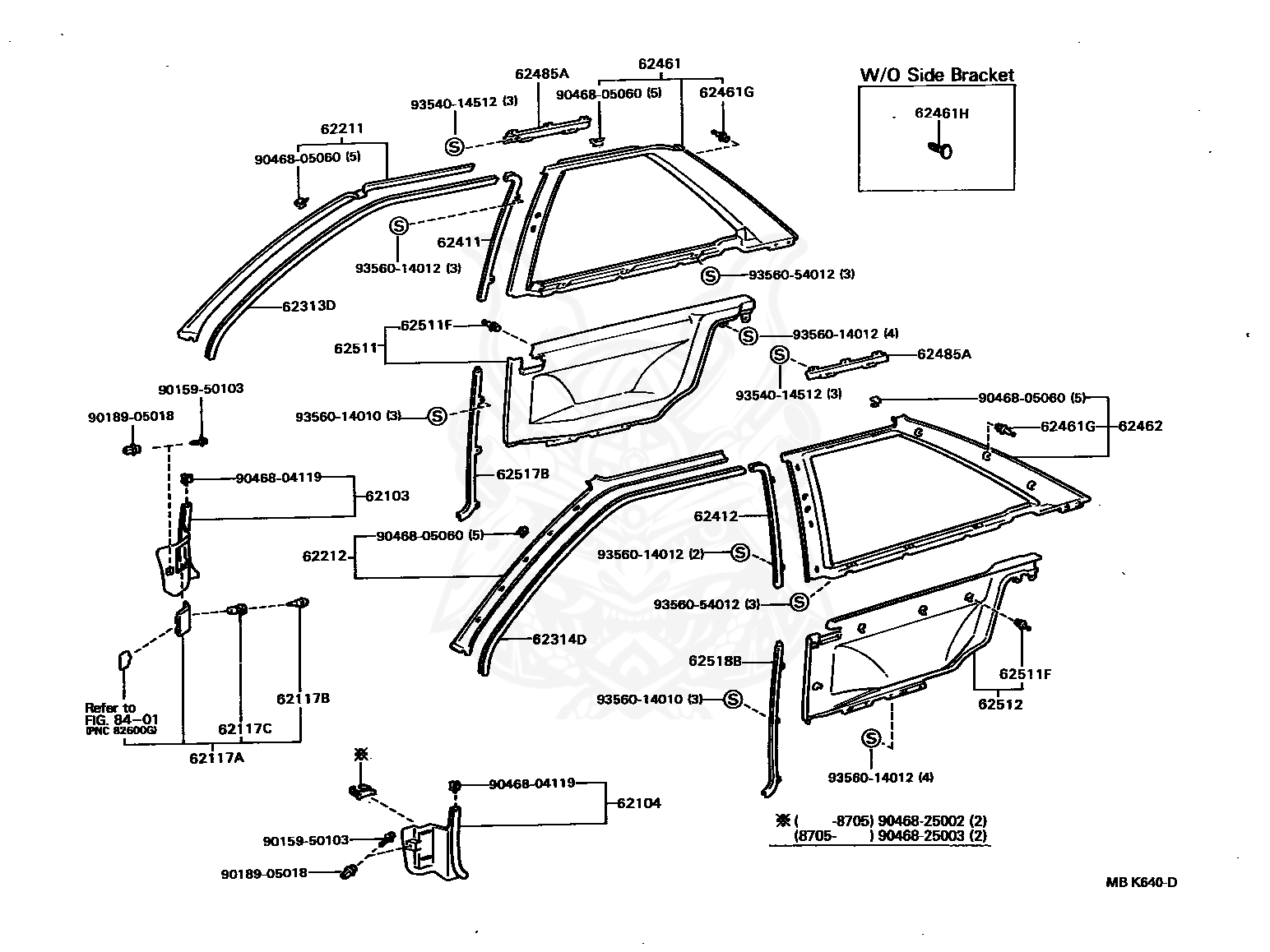 90468-05060 - Toyota - Clip - Nengun Performance