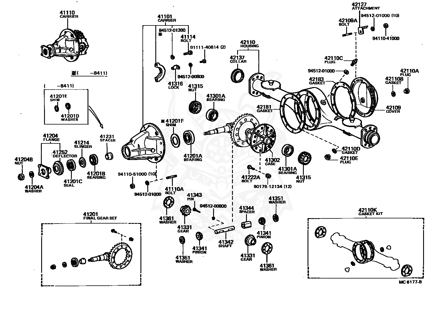 90930-03031 - Toyota - Plug, Breather (for Rear Axle Housing) - Nengun ...