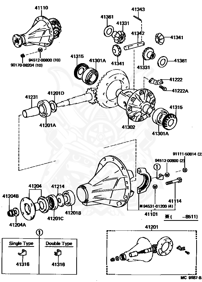 90170-08204 - Toyota - Nut - Nengun Performance