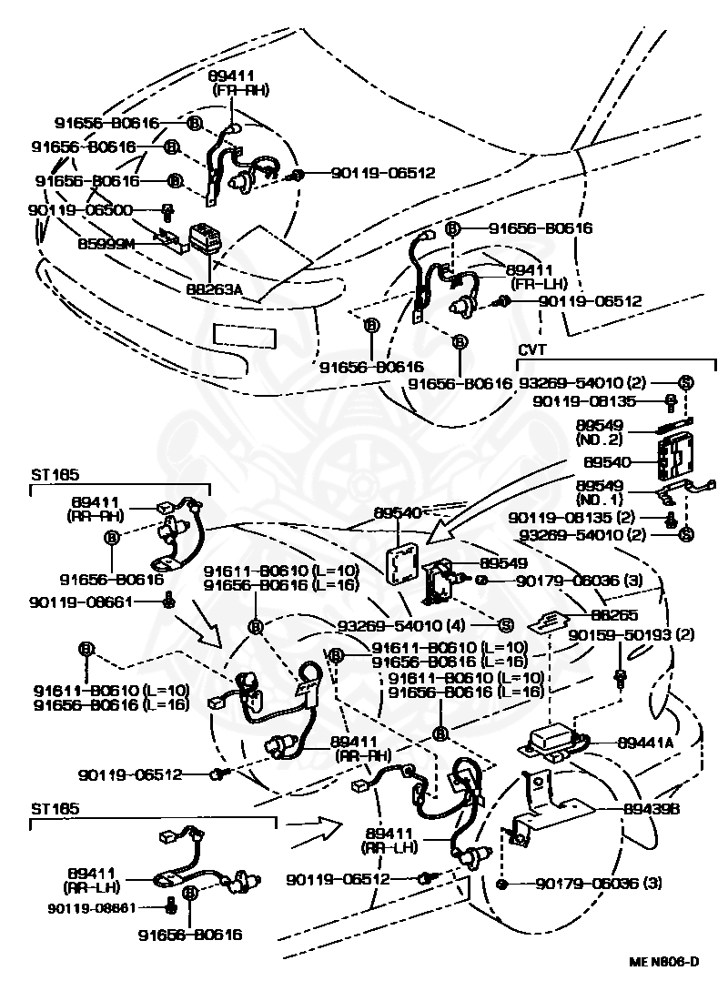 91656-B0616 - Toyota - Bolt - Nengun Performance