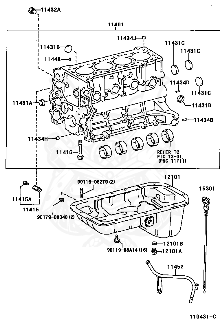 90250-06003 - Toyota - Pin, Straight (for Front Drive Shaft) - Nengun ...