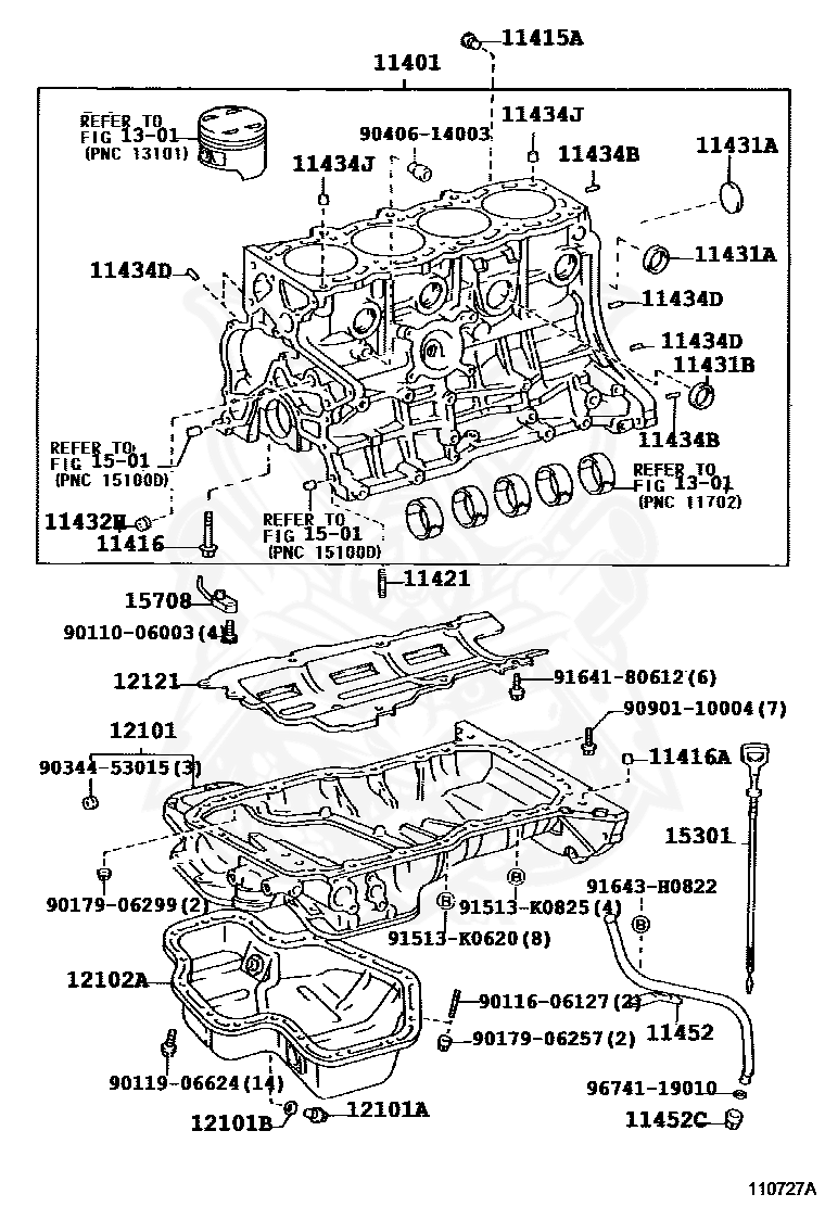 90341-12026 - Toyota - Plug (for Oil Pan Drain) - Nengun Performance