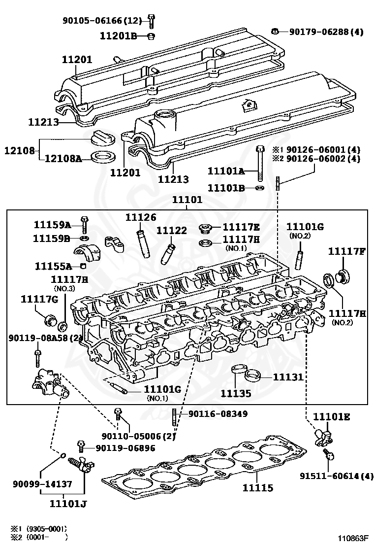 90099-14137 - Toyota - O-Ring (for Cam Timing Oil Control Valve ...